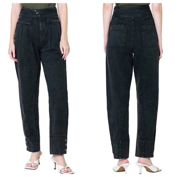 SEA NEW YORK Augustina Jeans in Washed Black - Picture 1 of 9